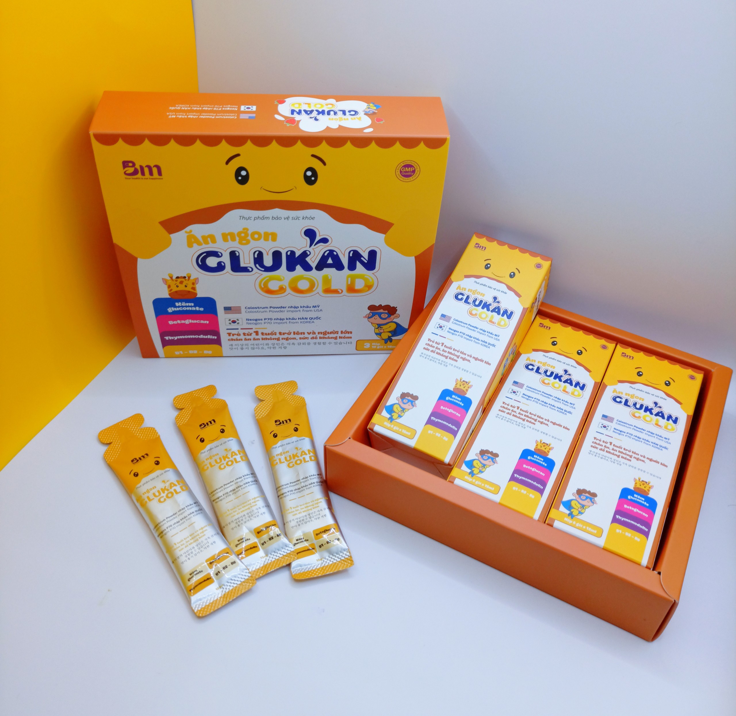 ĂN NGON GLUKAN GOLD - CHỌN LỌC TỪ NHỮNG GÌ TỐT NHẤT ĐEM ĐẾN CHO CON