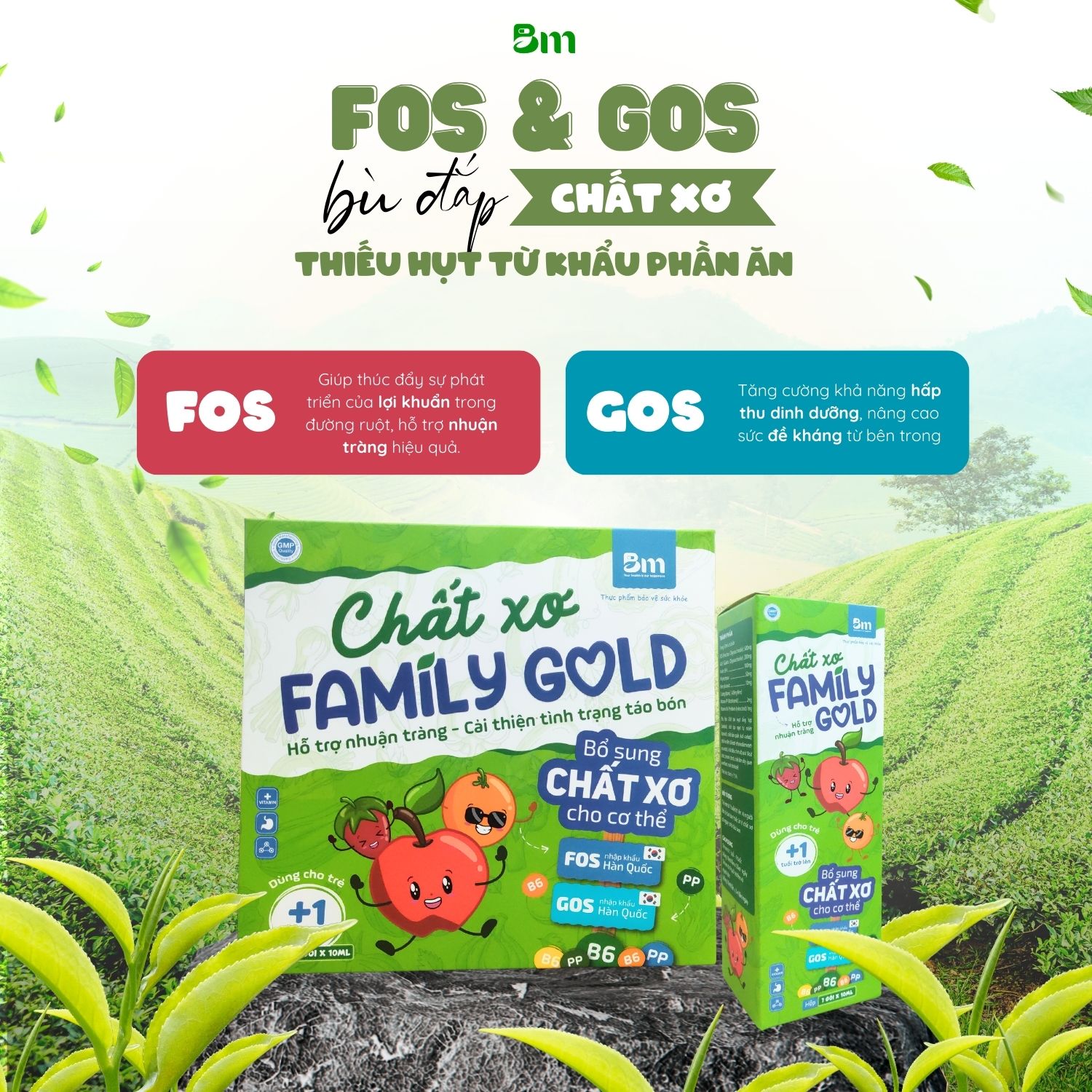 Chất xơ Family Gold là thực phẩm hỗ trợ nhuận tràng tự nhiên