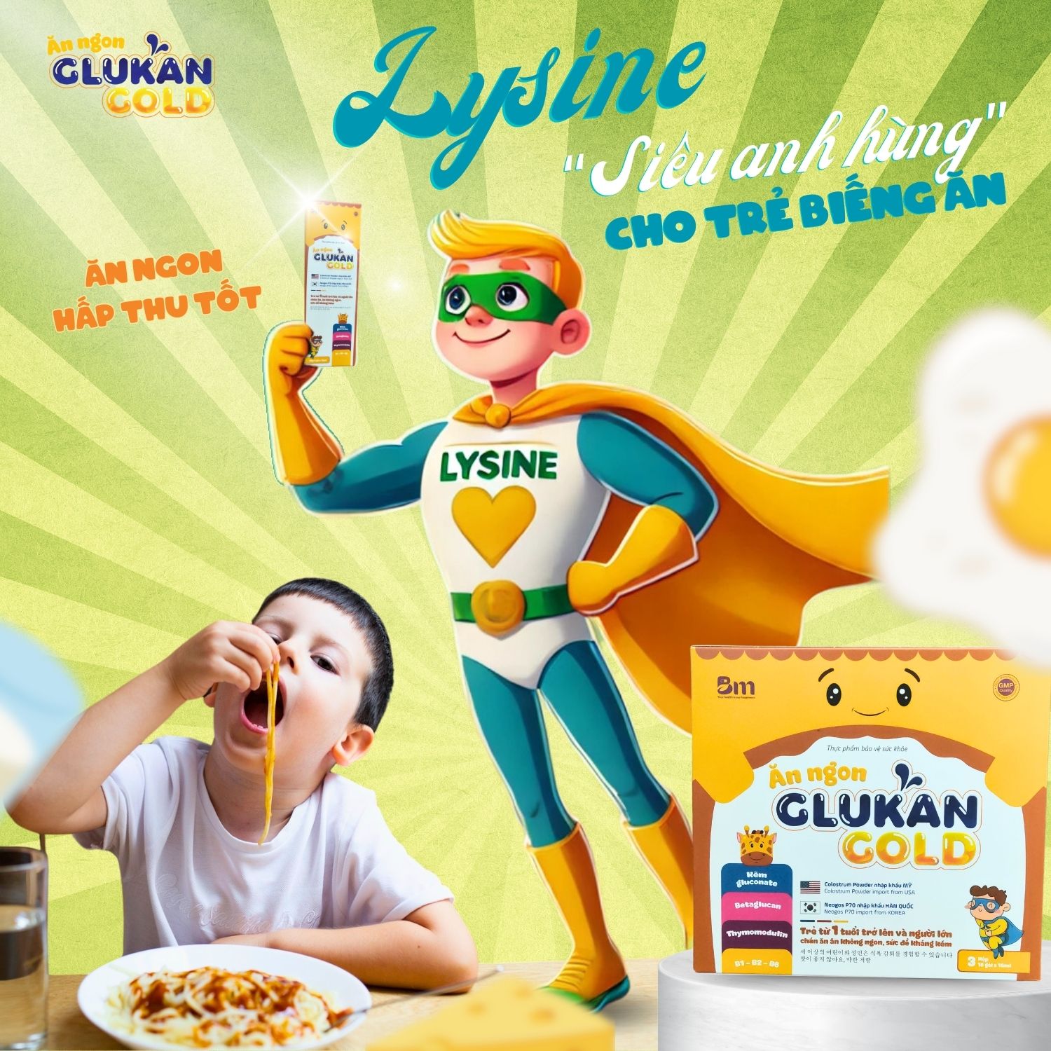  Lysine là một acid amin thiết yếu mà cơ thể không tự tổng hợp được