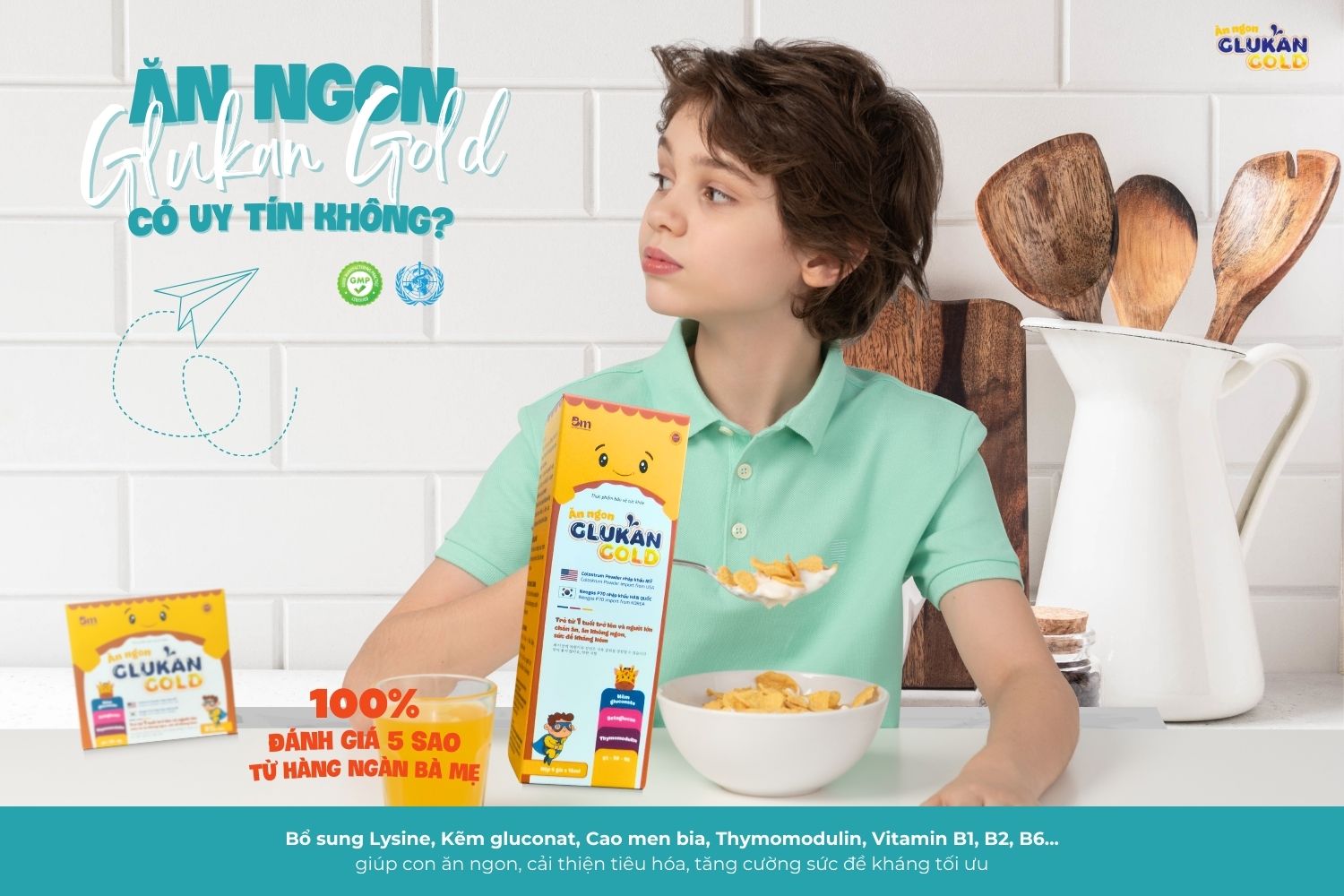 Glukan Gold nổi lên như một giải pháp được nhiều mẹ bỉm sữa quan tâm