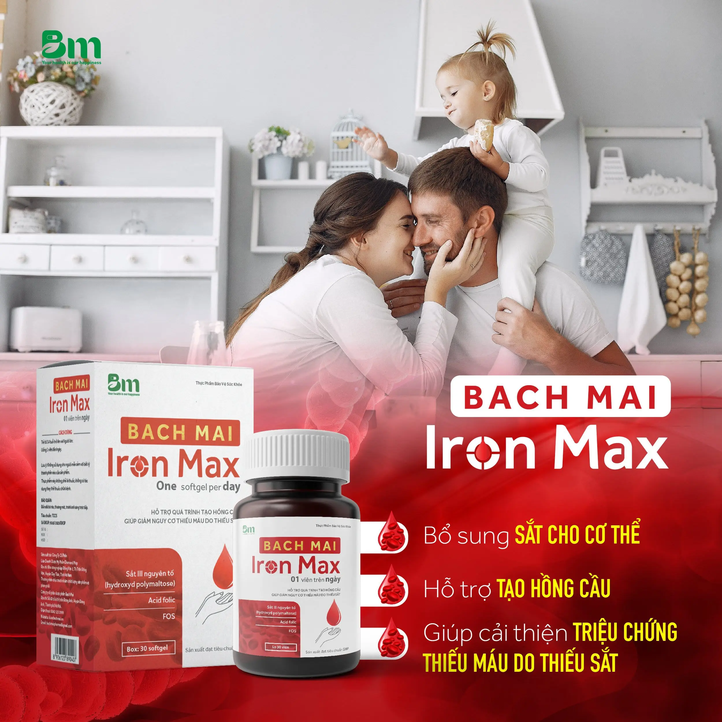 Thực phẩm bổ sung sắt có thể là một giải pháp hữu hiệu