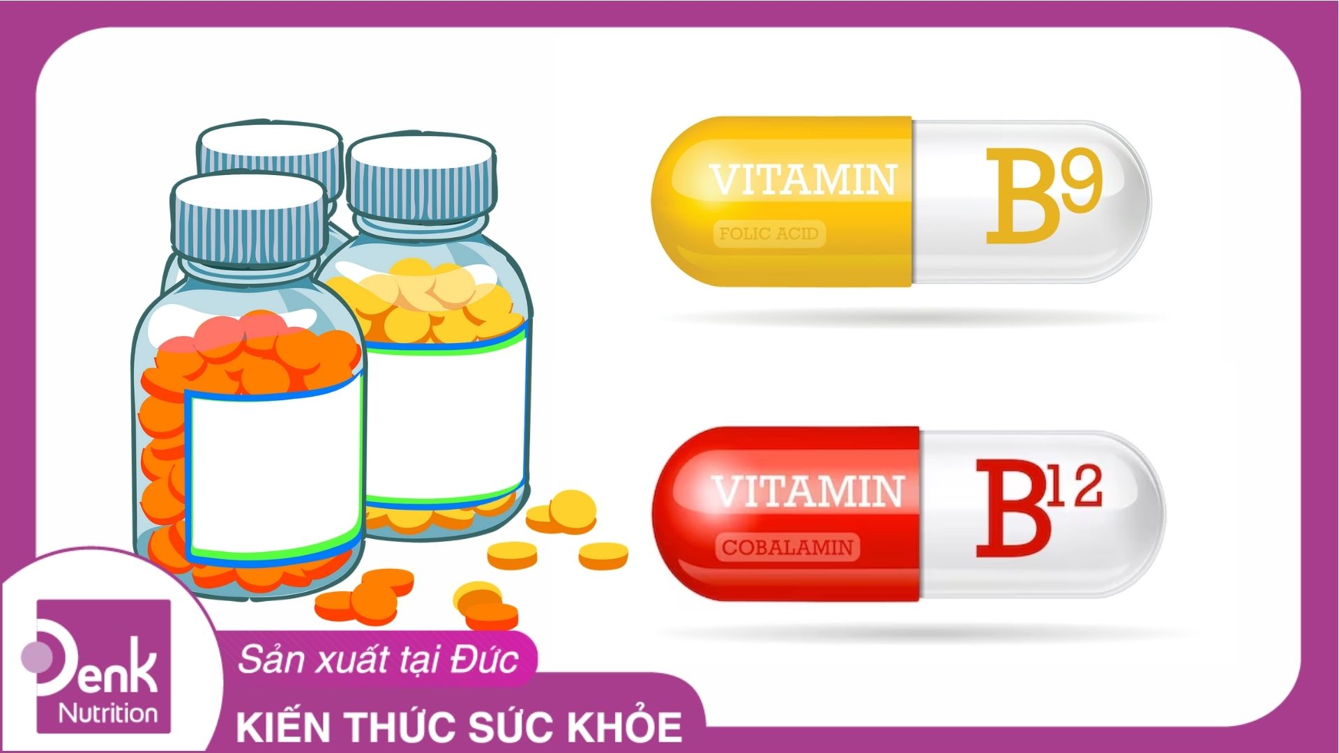 Thiếu vitamin B12 và acid folic gây thiếu máu