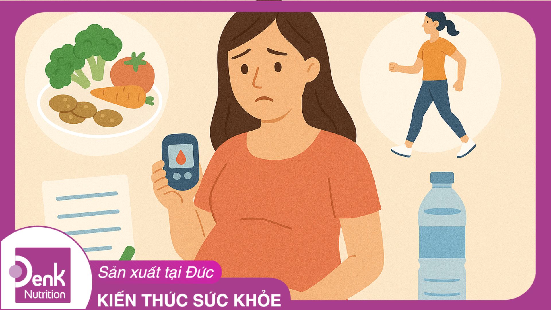 Nếu bị tiểu đường thai kỳ thì phải làm sao? Hướng dẫn chăm sóc mẹ bầu an toàn và hiệu quả