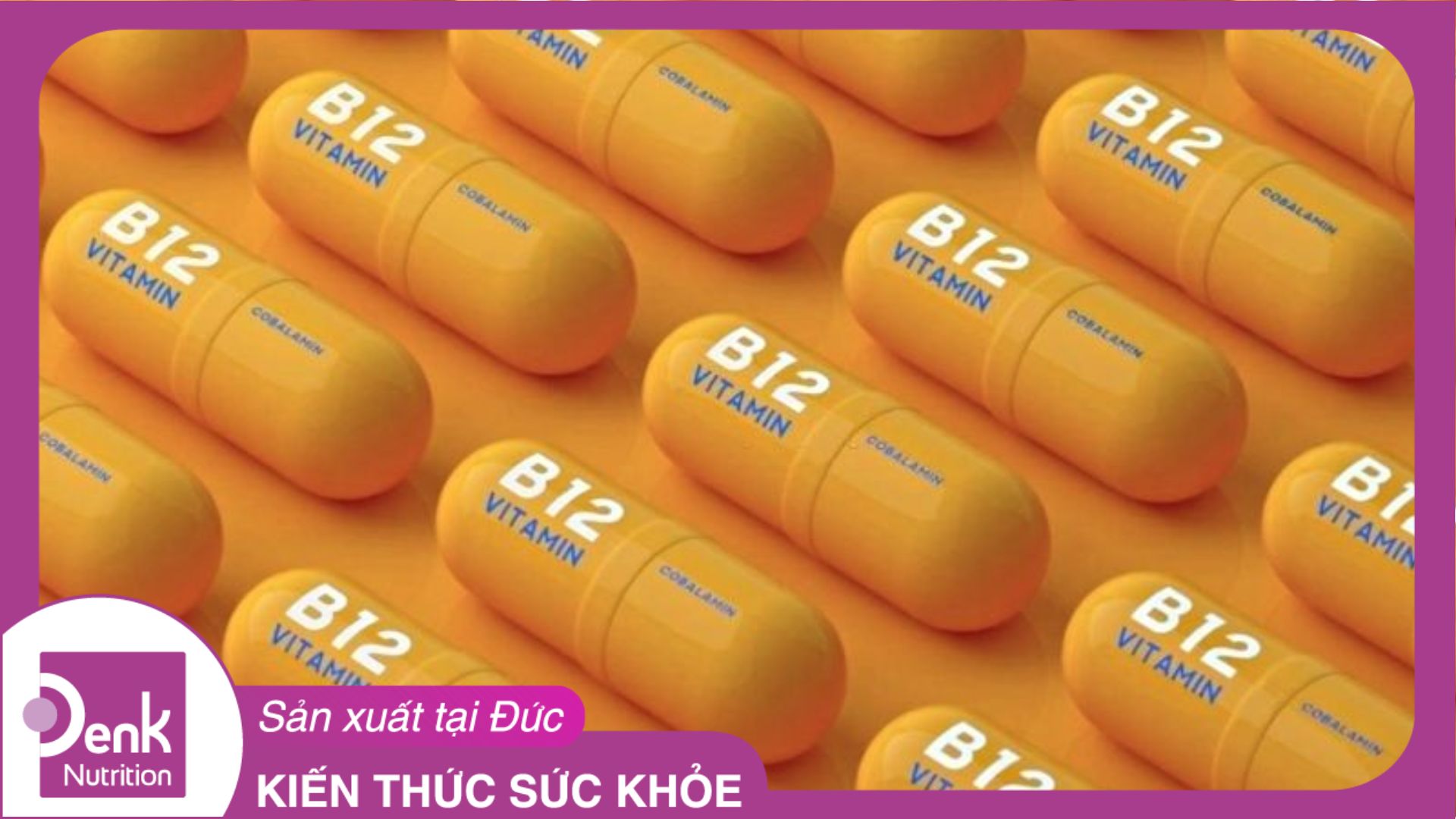 Nguy cơ thiếu vitamin B12 do sử dụng Metformin dài ngày