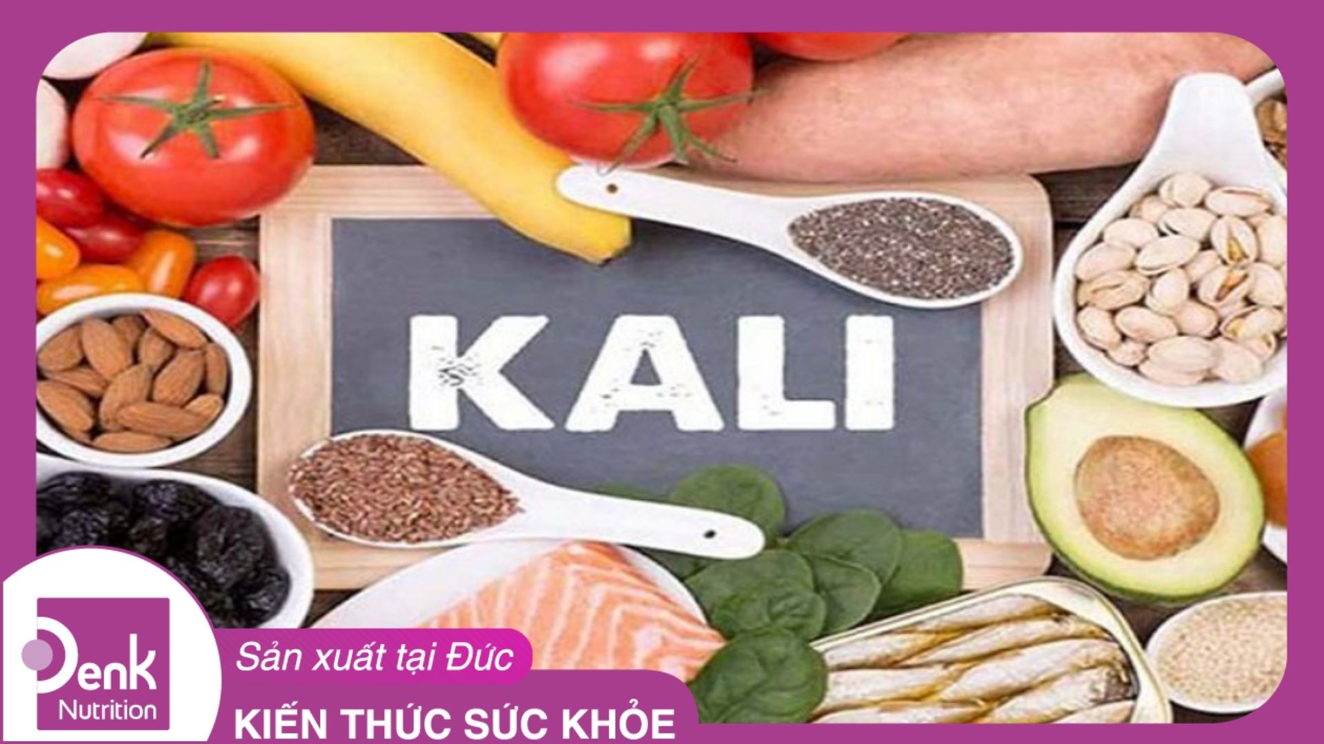 Thực phẩm giàu Kali