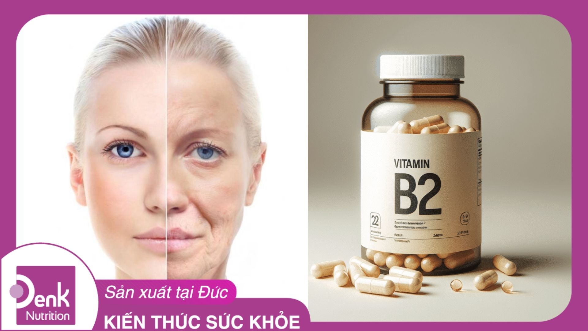 Vitamin B2 có tác dụng gì với da?