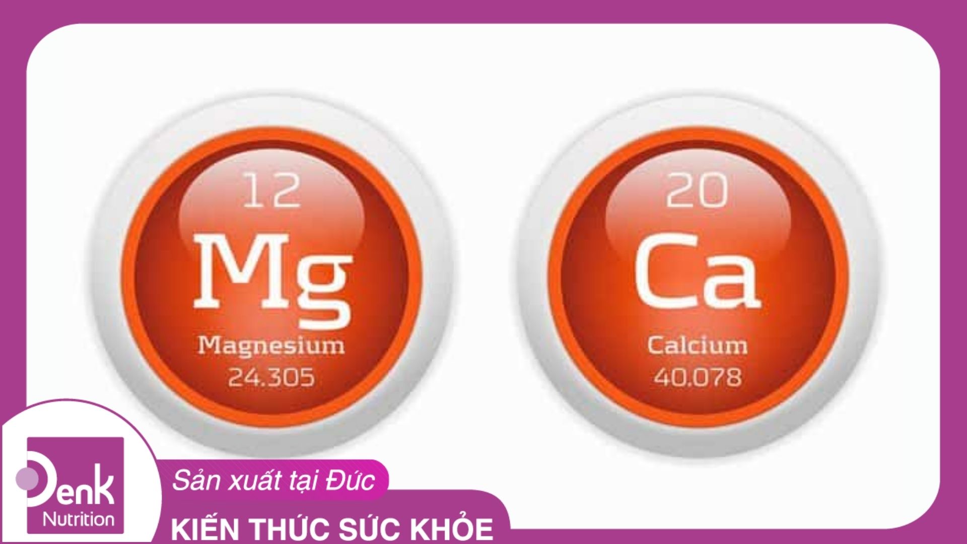 Canxi và magie uống chung được không?