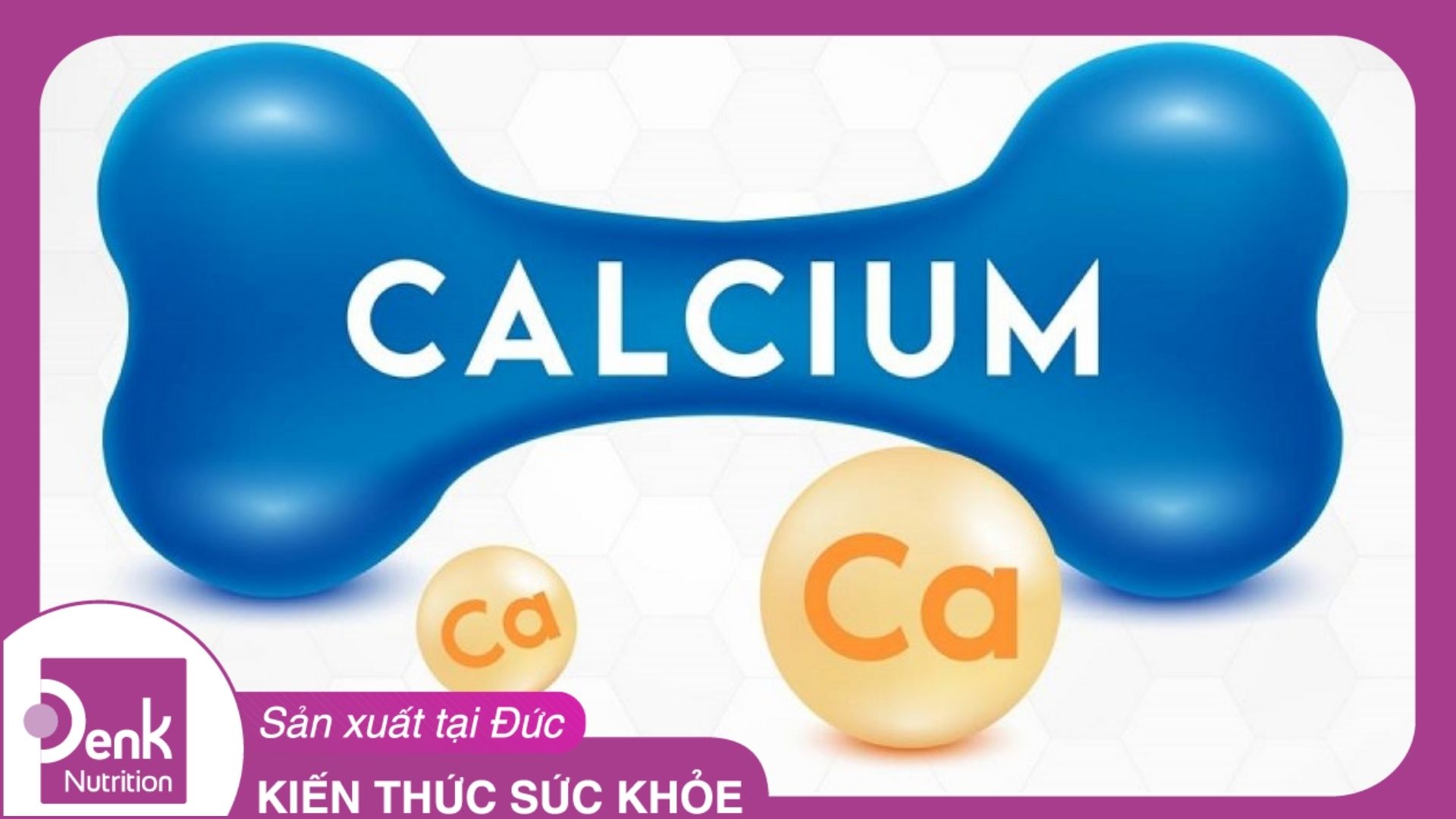 Phân biệt canxi hữu cơ và canxi vô cơ