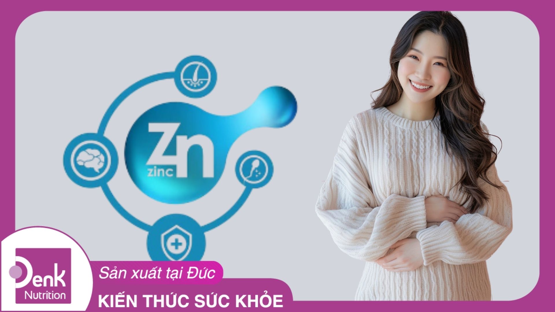 Kẽm có tác dụng gì với nữ giới?