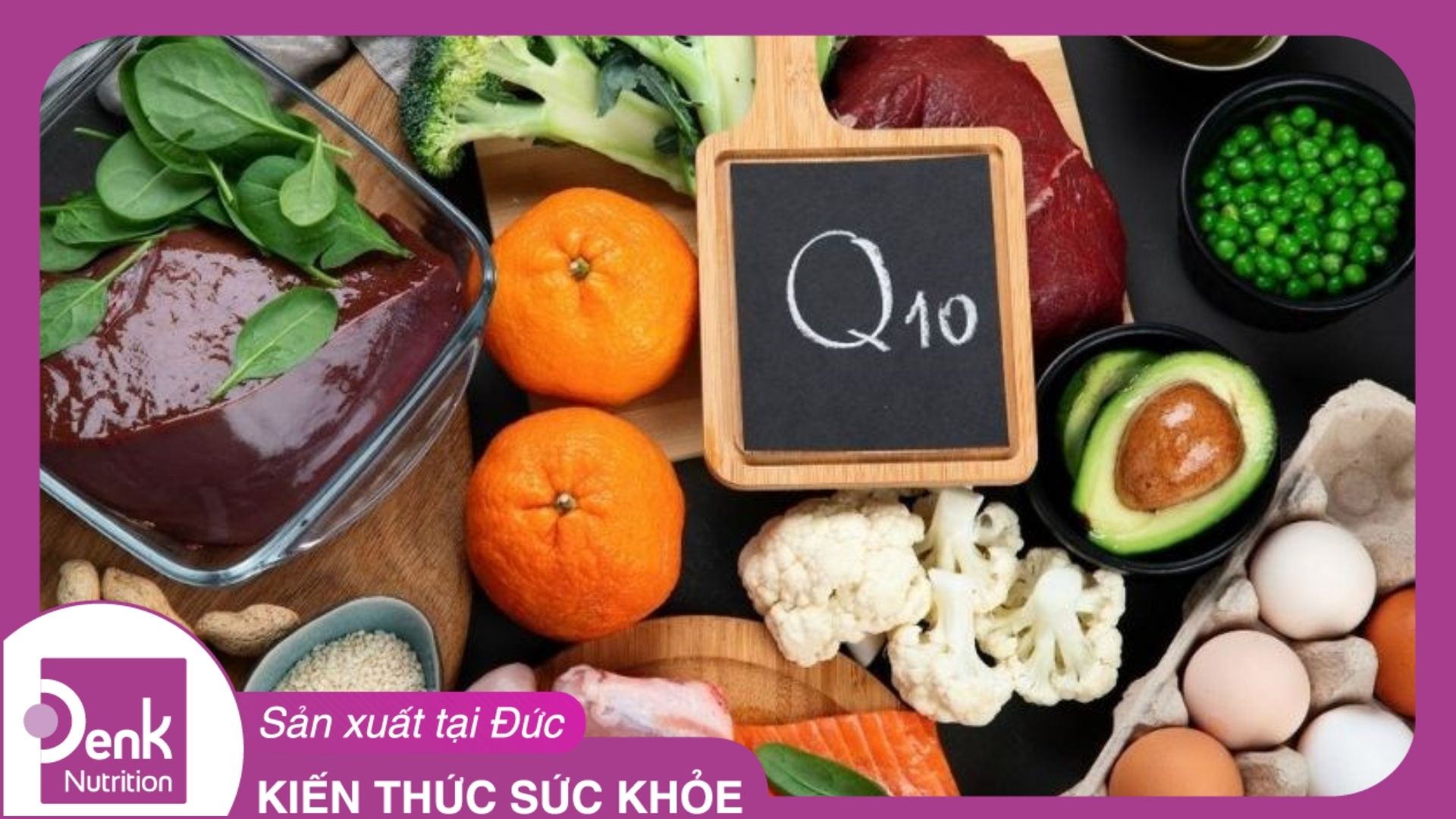 Coenzyme Q10 có trong thực phẩm nào?