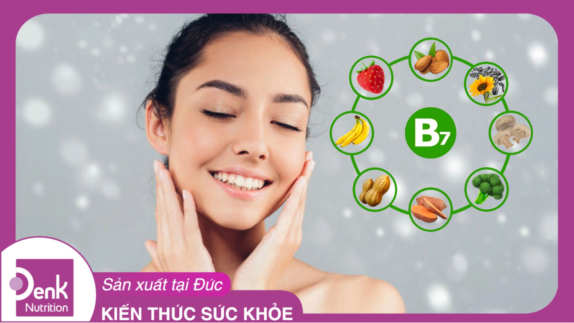 Biotin có tác dụng gì cho da?