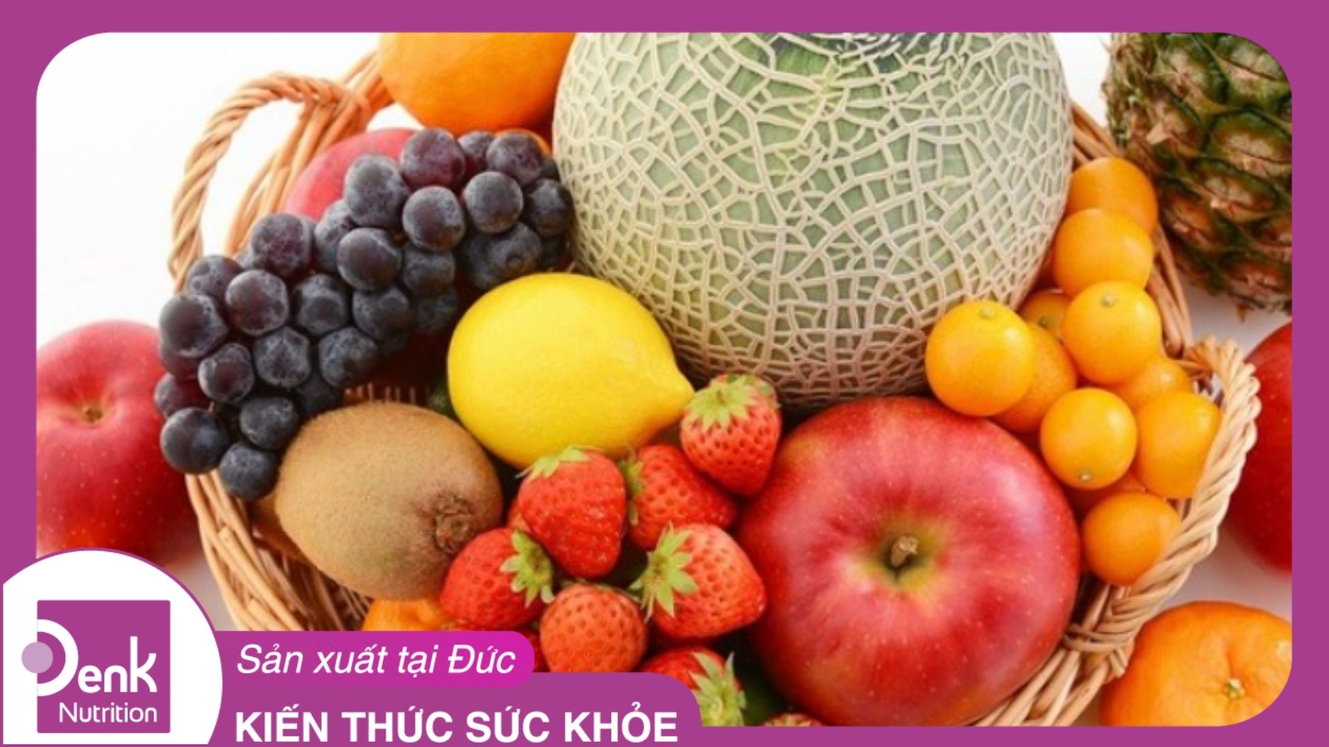 Top 14 loại trái cây chứa nhiều chất sắt