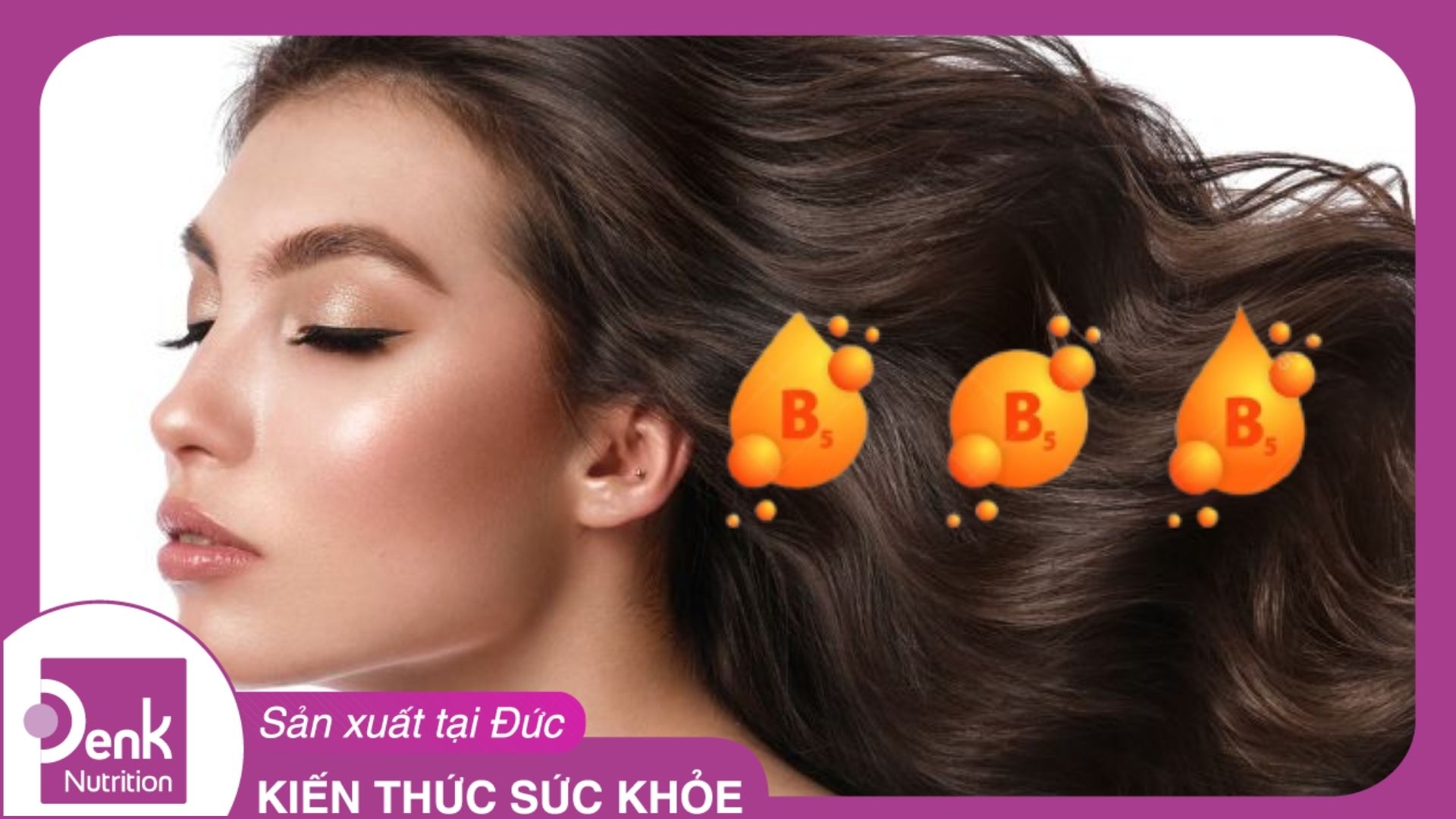 Vitamin B5 có tác dụng gì cho tóc?