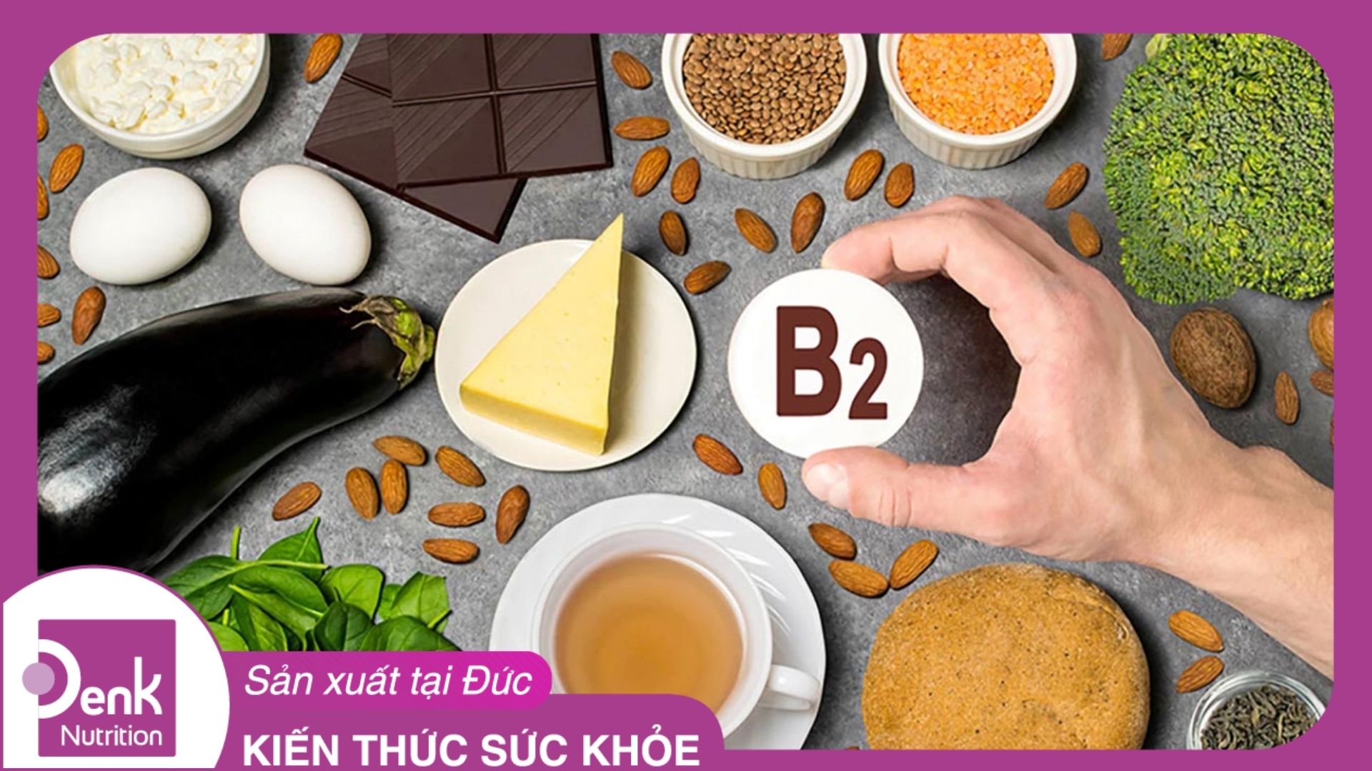 Vitamin B2 có trong thực phẩm nào?