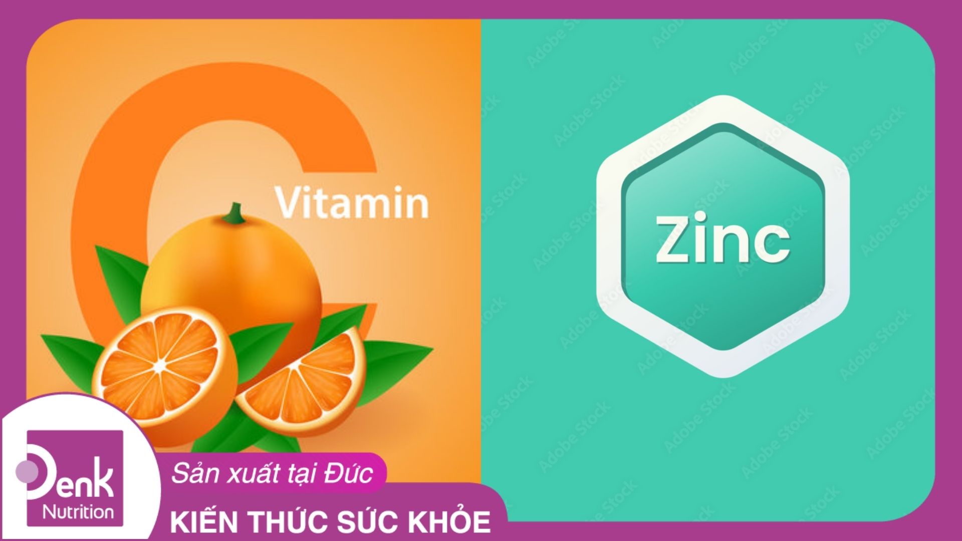 Có nên uống kẽm và vitamin C cùng lúc?