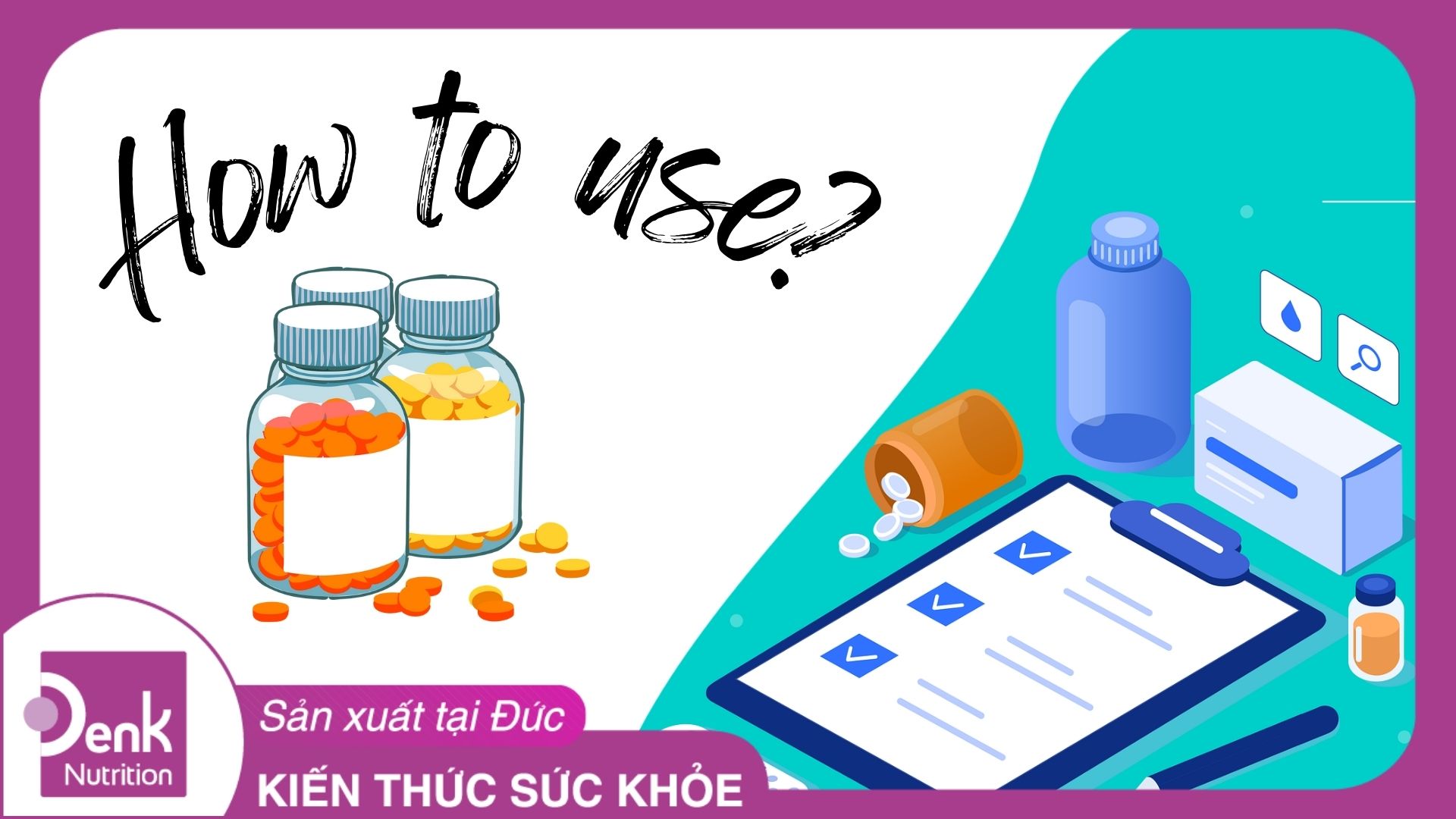 Cách dùng thực phẩm chức năng? Lưu ý khi sử dụng