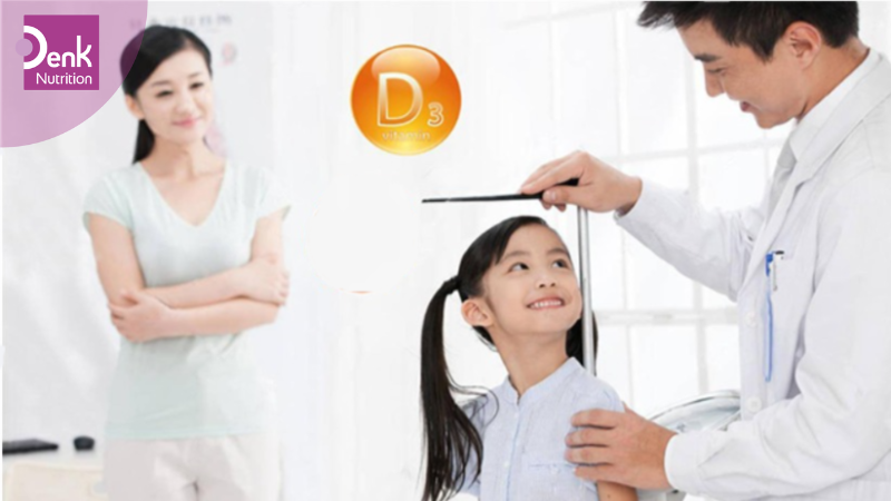 Sử dụng vitamin D3 có tăng chiều cao không?