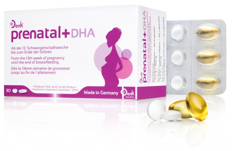 PRENATAL FOLIC ACID DHA 150 VIÊN DÀNH CHO PHỤ NỮ MANG THAI