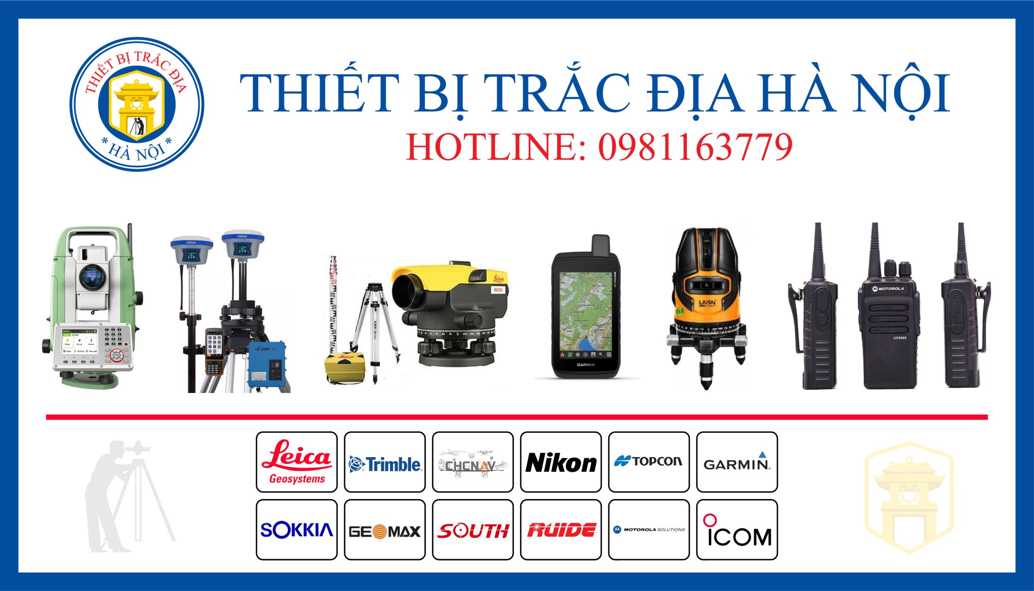 Dịch Vụ Cho Thuê Máy Trắc Địa Giá Tốt - Hotline: 0981163779