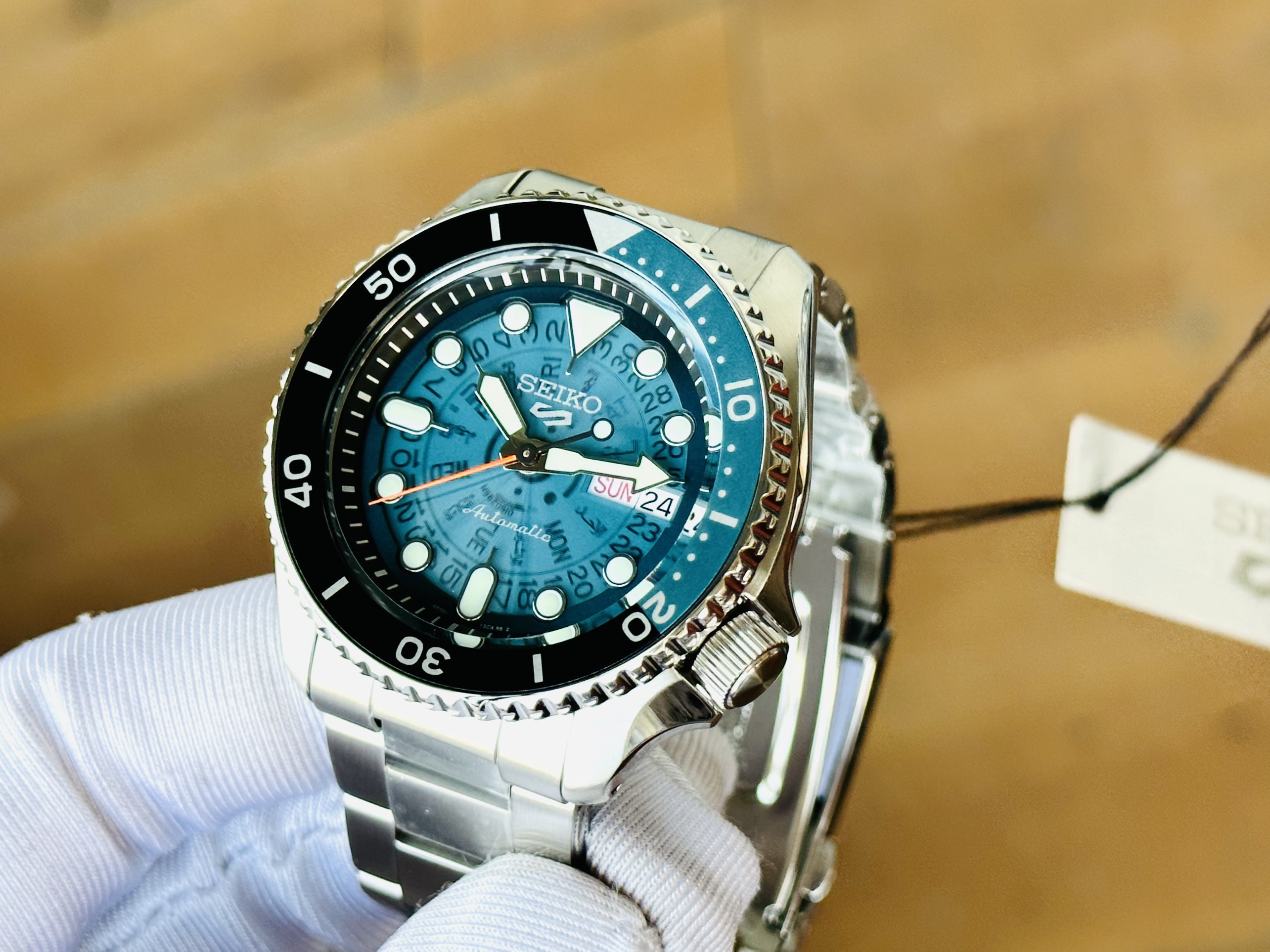 Đồng Hồ Seiko 5 Sports SRPJ45K1 - Nam - Automatic (Tự Động) Dây Kim Loại - Chính Hãng