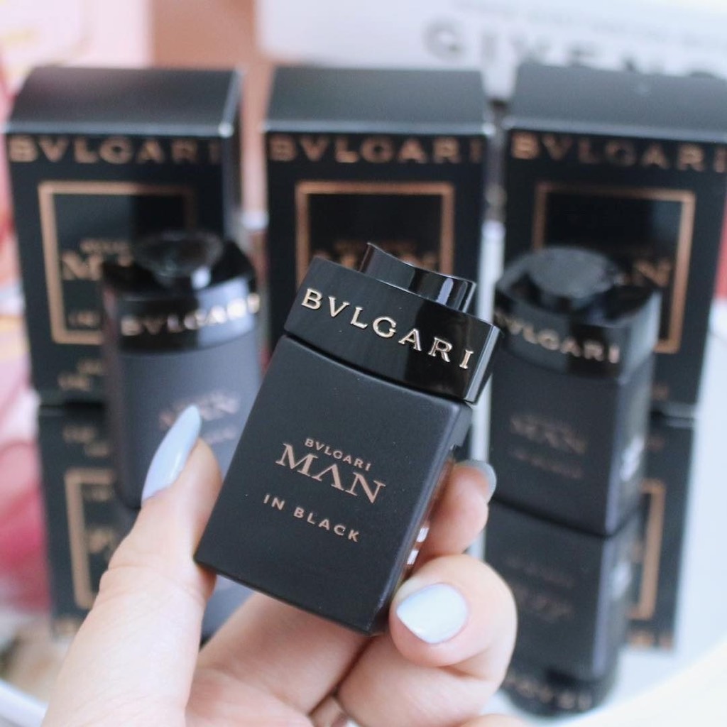 Mini 5ml - Nước hoa nam BVLgari Man in black