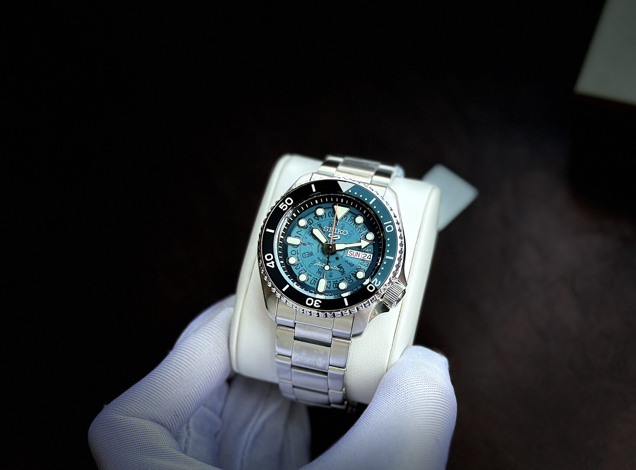 Đồng Hồ Seiko 5 Sports SRPJ45K1 - Nam - Automatic (Tự Động) Dây Kim Loại - Chính Hãng