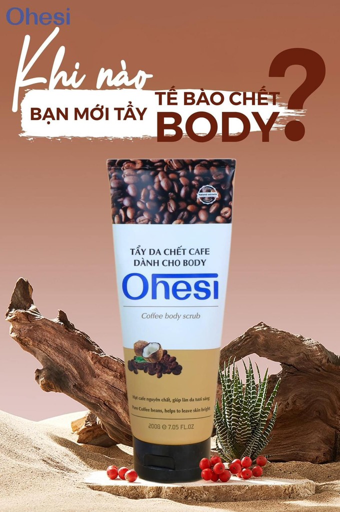 Tẩy Da Chết CAFE OHESI 100g MP