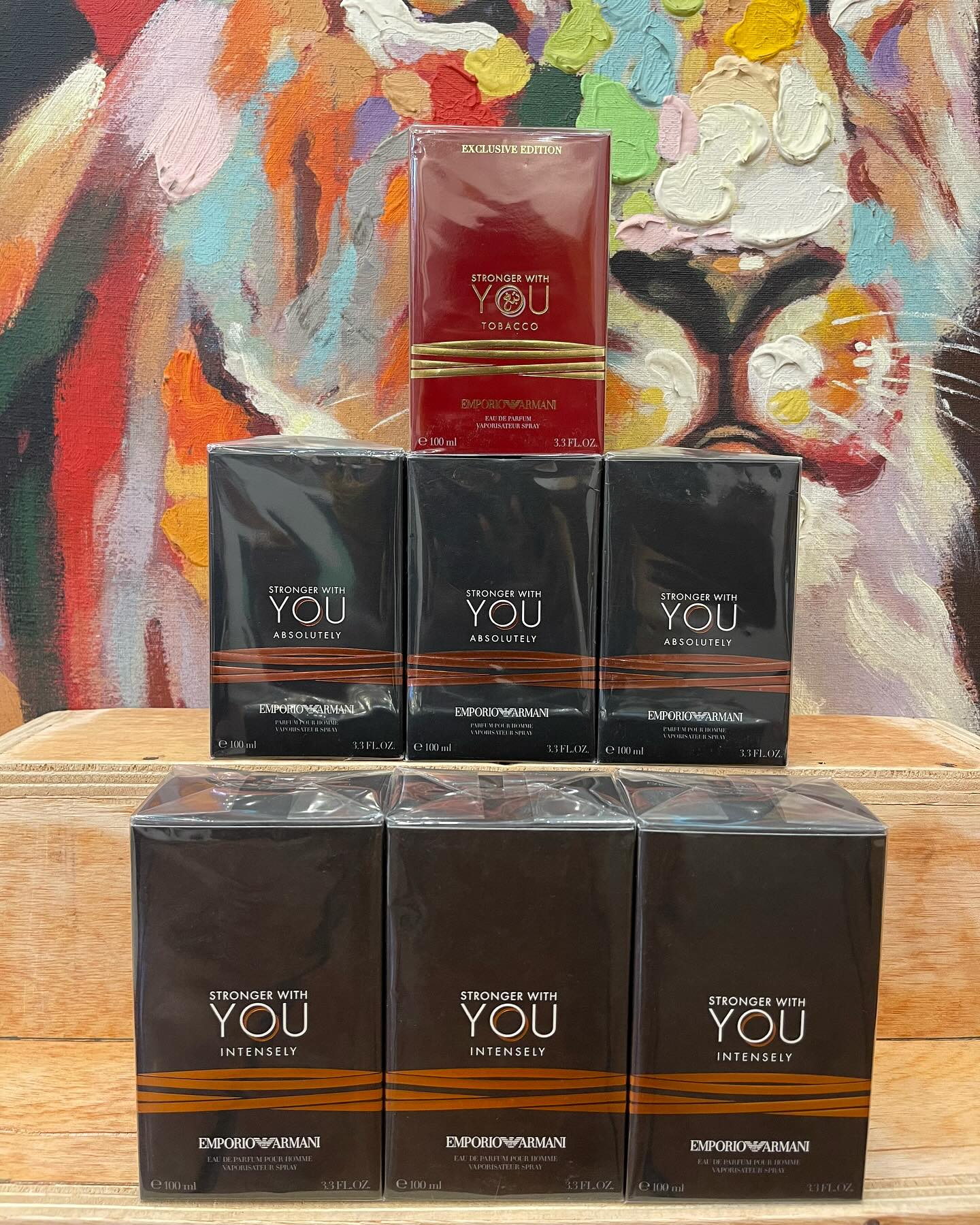 Chiết 10ml  - Nước Hoa Nam Emporio Armani Stronger With You Tobacco EDP 2024