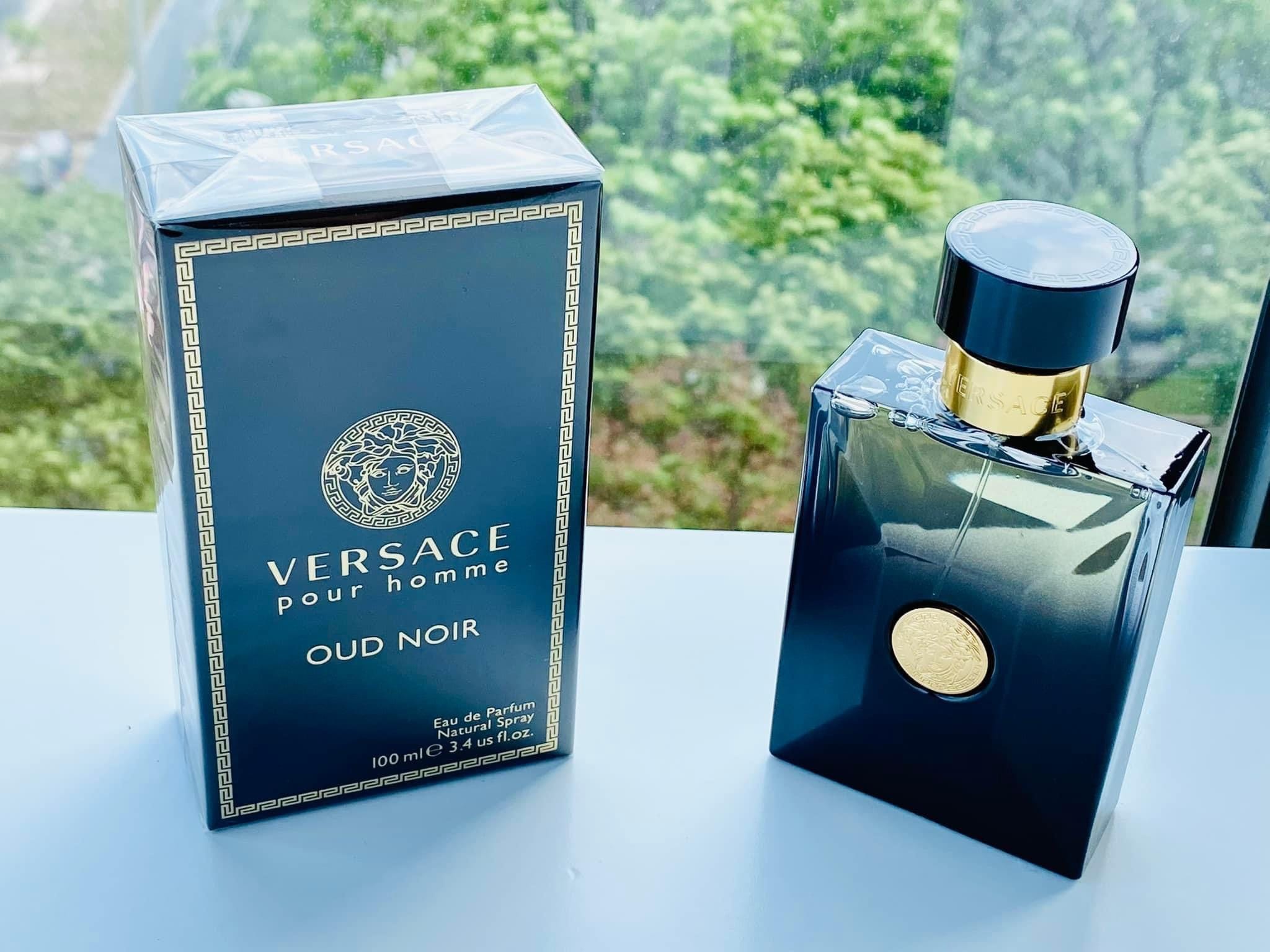 Full 100ml - Nước Hoa Nam Versace Oud Noir EDP