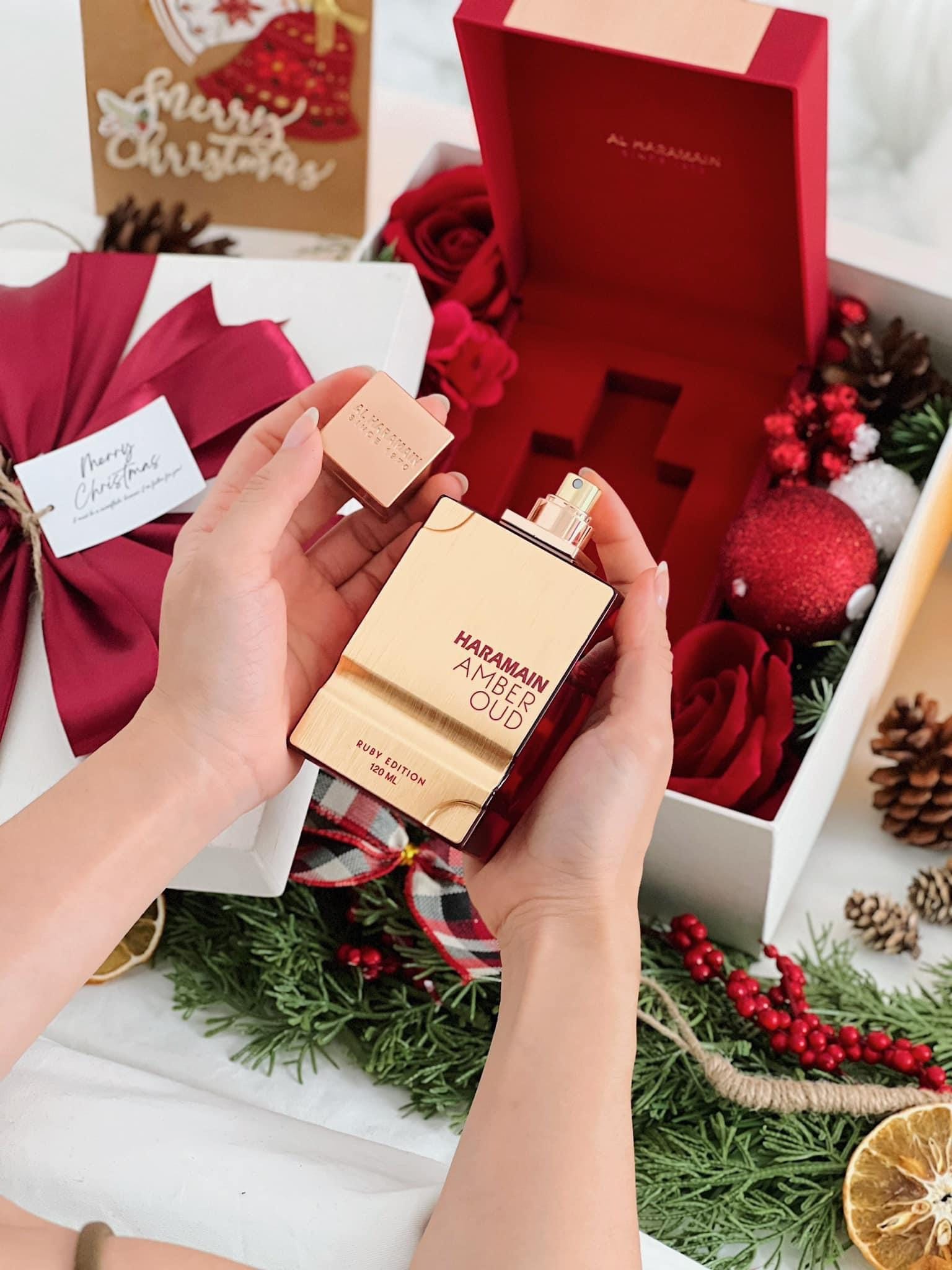 Nước Hoa Nam Unisex Al Haramain Amber Oud Ruby Edition