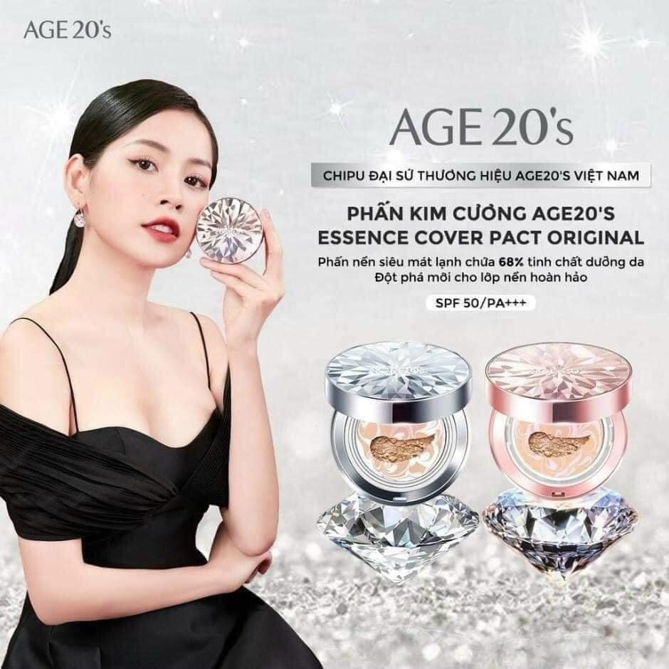 Phấn Nền Lạnh Kim cương  AGE 20’S  Orginal MP