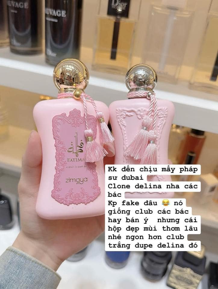 Full 100ml - Nước hoa nữ FATIMA ZIMAYA Extrait De Parfum ( Delina)