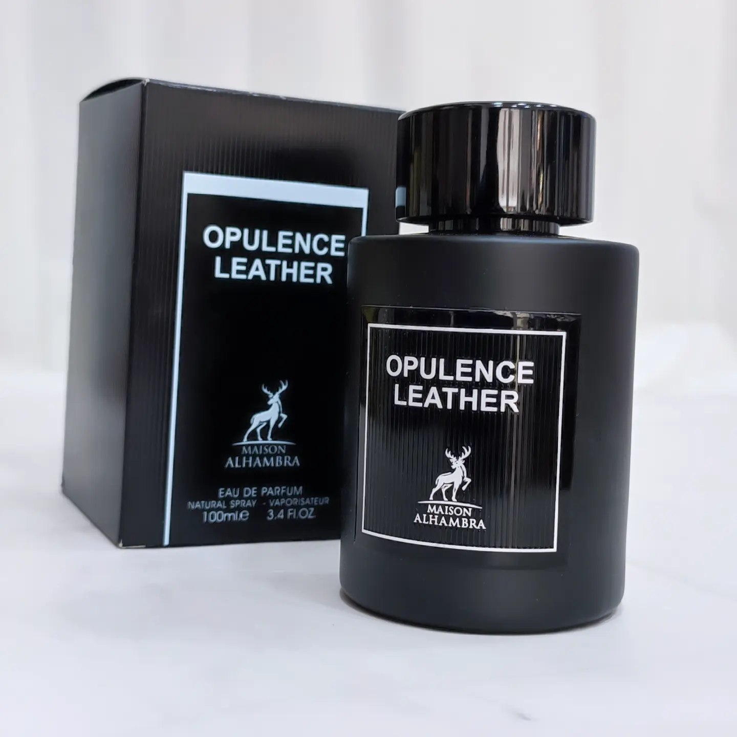 Full 100ml - Nước hoa nam Maison Alhambra Opulence Leather EDP (1t)
