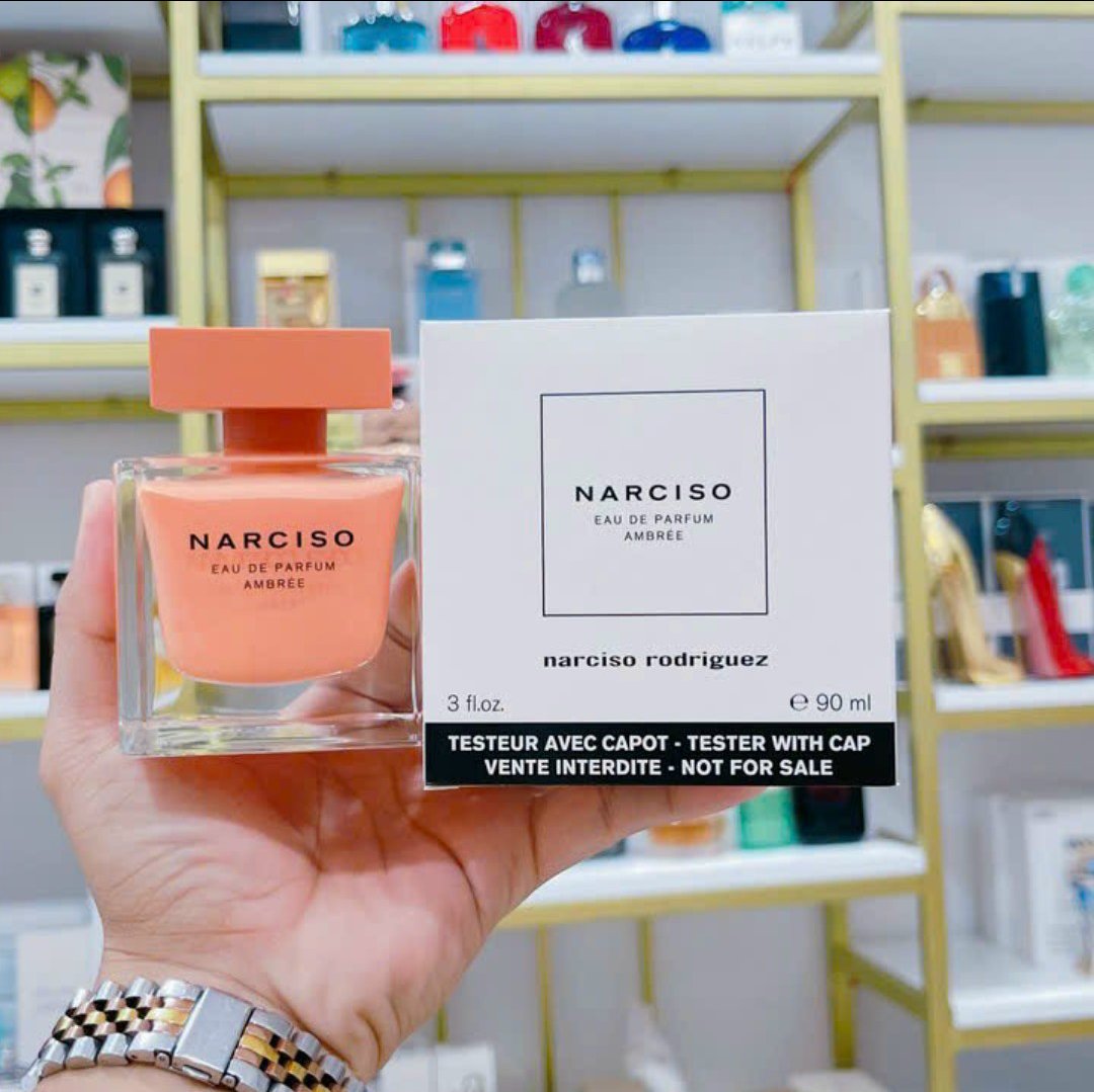 Tester 90ml - Nước hoa nữ Narciso Ambree ( nar cam)