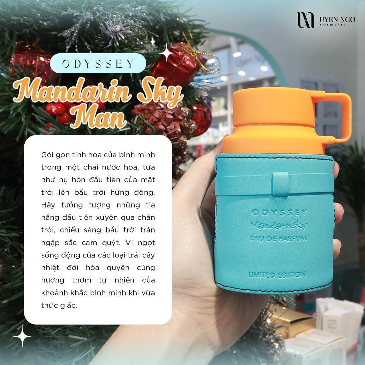Full 100ml - Nước Hoa nam Armaf ODYSSEY MANDARIN SKY MAN