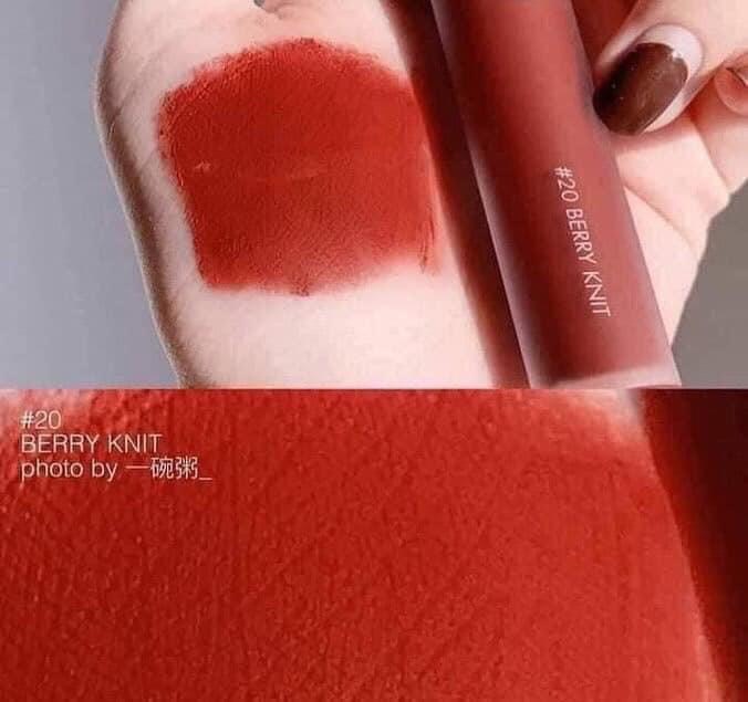 Son Kem Romand Zero 20 - Beny knit đỏ dâu MP
