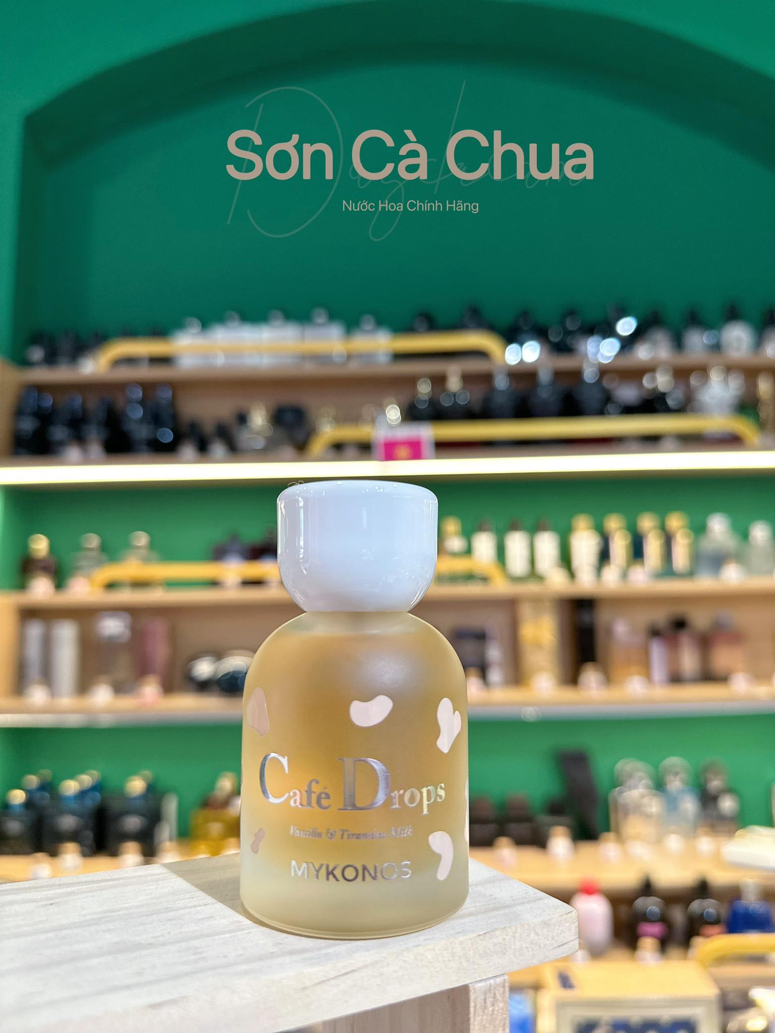 Nước Hoa Unisex Mykonos Cafe Drops EDP - Fullbox 50ml