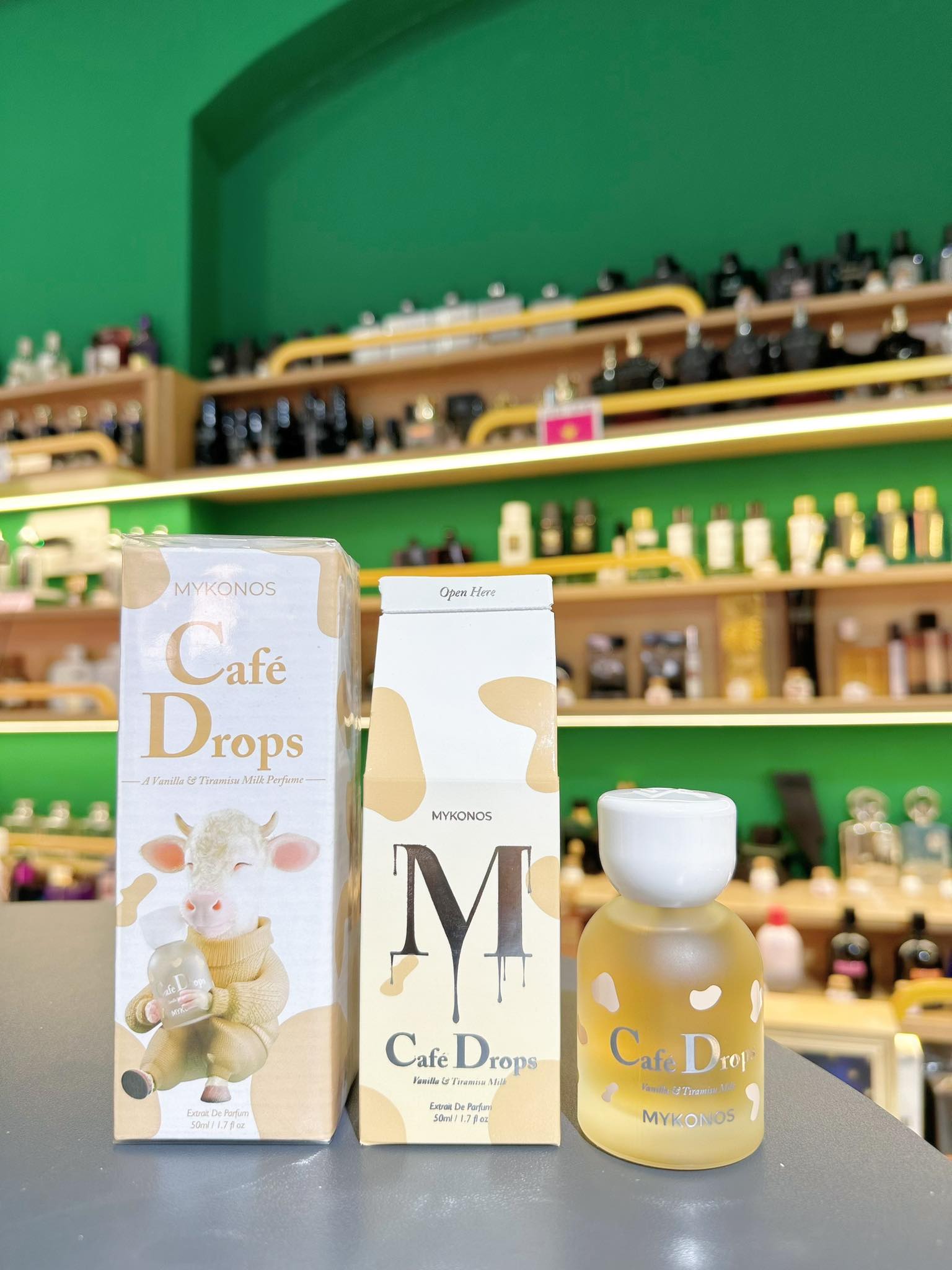 Nước Hoa Unisex Mykonos Cafe Drops EDP - Fullbox 50ml