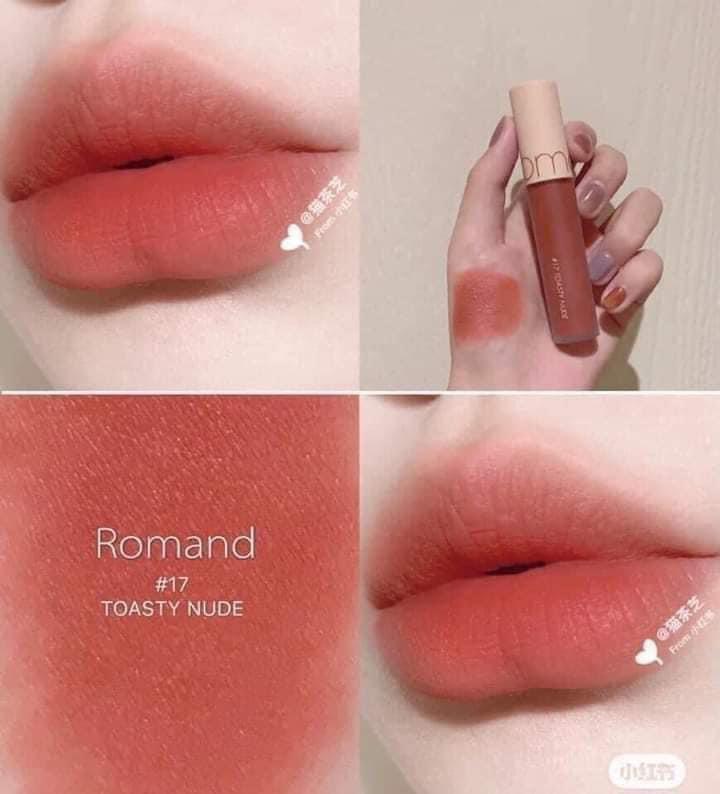 Son Kem Lì Romand Zero 17 Cam đất MP