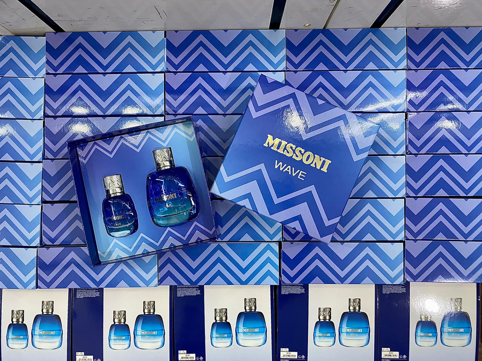Fullbox 100ml - Nước hoa nam Missoni Wave Pour Homme