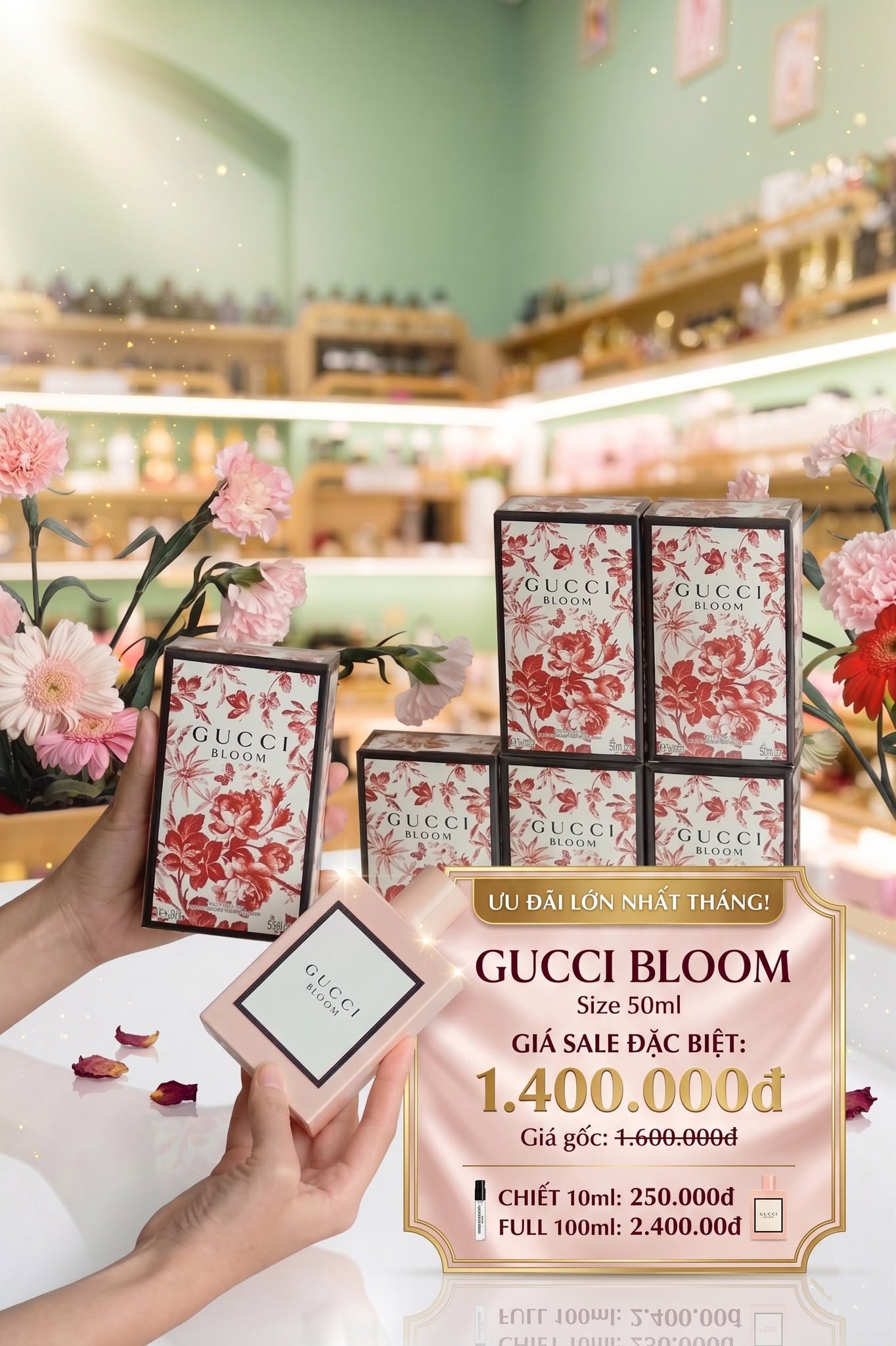 Sale nước hoa phân khúc 1tr -> 1tr5