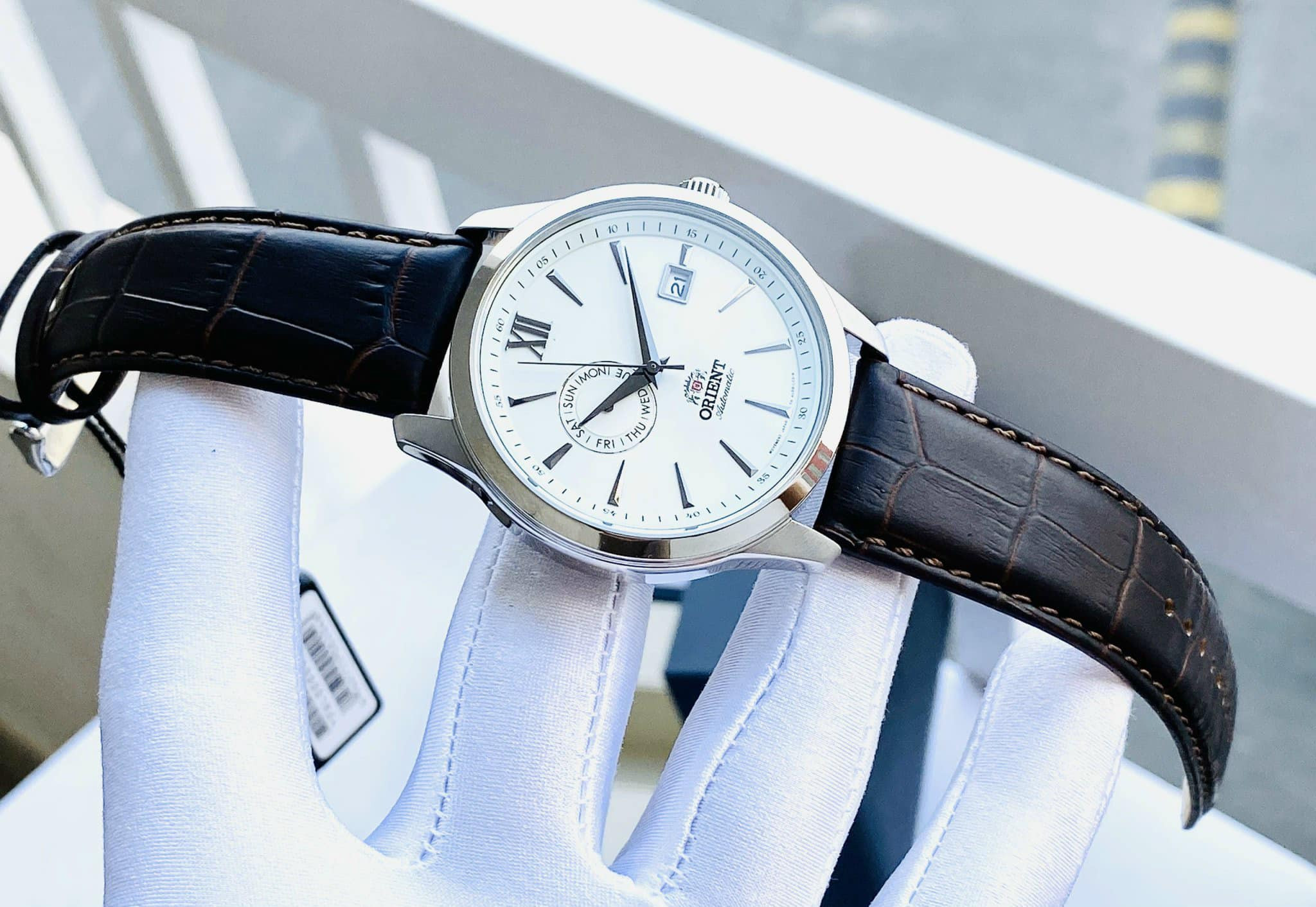 Đồng hồ nam Orient Automatic  FAL00006W0 Automatic Dây Da Nâu