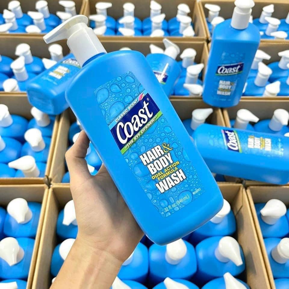 Sữa Tắm Gội Coast dành cho Nam 946ml MP