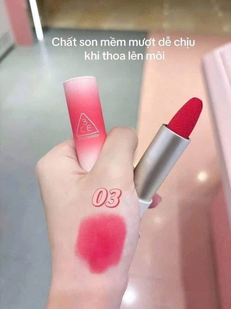 Son Thỏi 3CE Cashmere