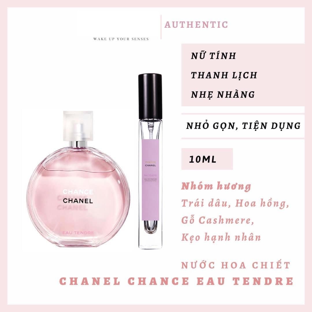 Nước Hoa Chanel Hồng 100ml Chance Eau Tendre EDP Chính Hãng