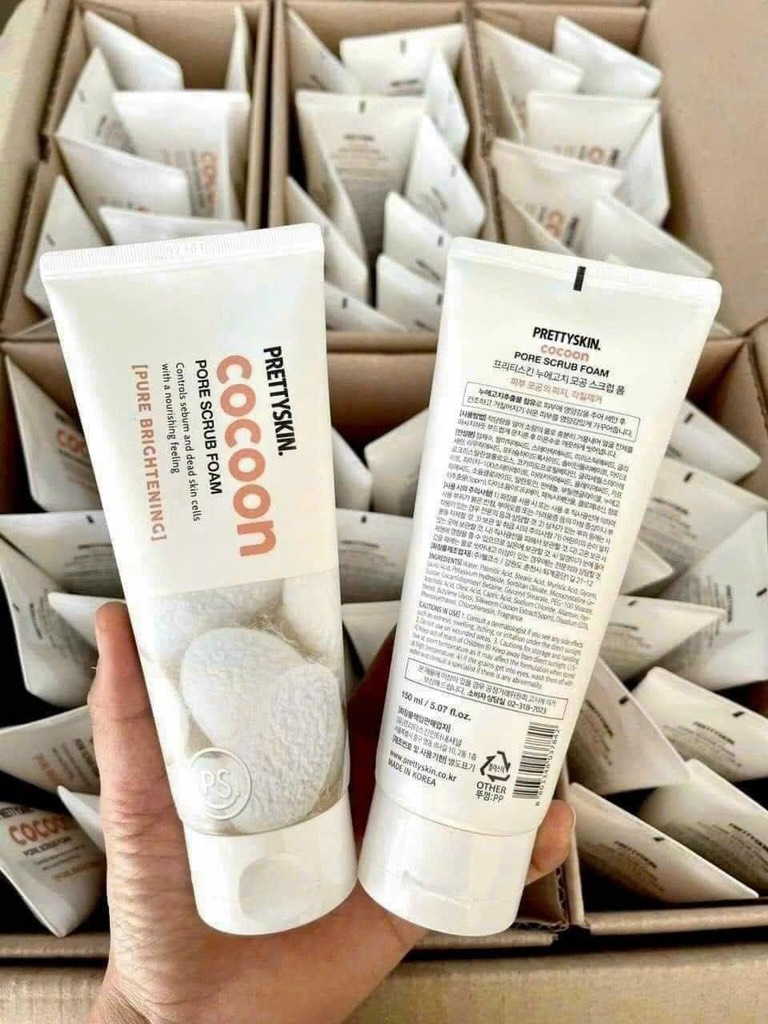 SRM tẩy da chết Pretty cocoon 150ml MP