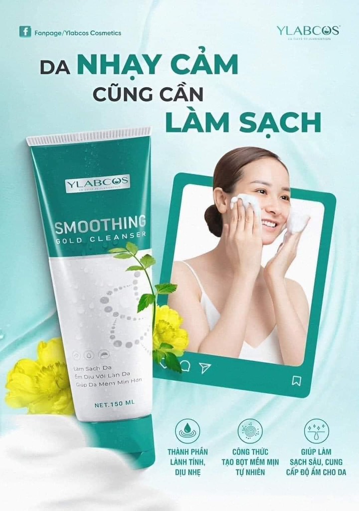 Sữa Rửa Mặt Vàng Dr lacir MP