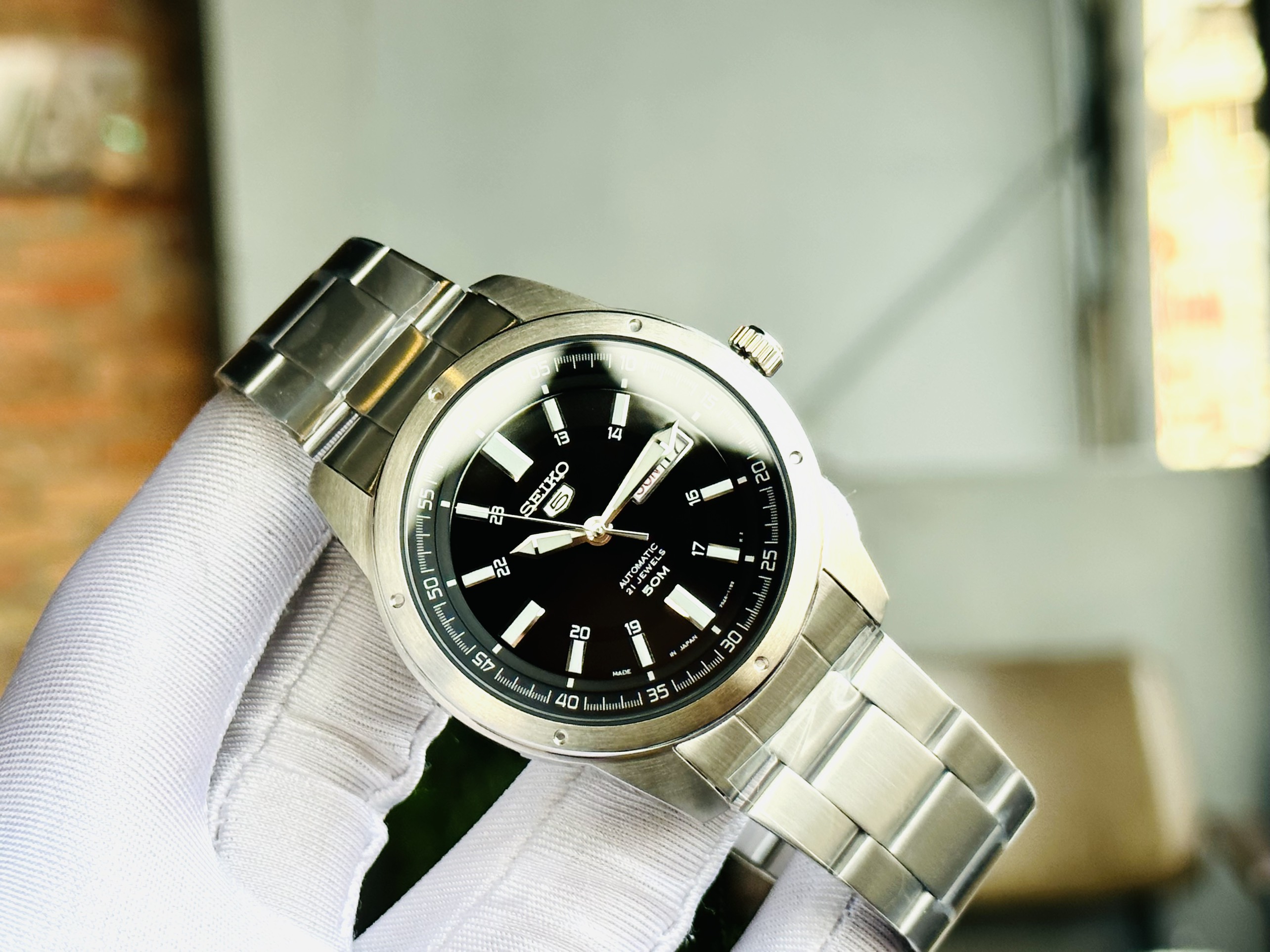 Đồng hồ nam Seiko Automatic SNKN13J1 in JAPAN