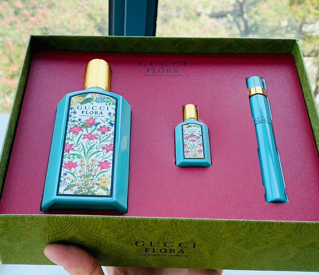 Set nước hoa nữ Gucci Floral xanh