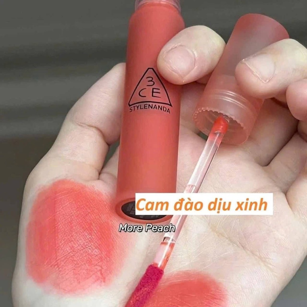Son 3CE màu More Peach Cam đào